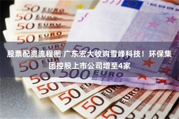 股票配资流程图 广东宏大收购雪峰科技！环保集团控股上市公司增至4家