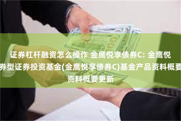 证券杠杆融资怎么操作 金鹰悦享债券C: 金鹰悦享债券型证券投资基金(金鹰悦享债券C)基金产品资料概要更新